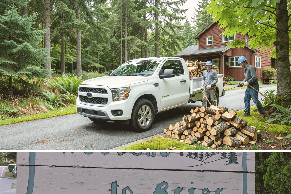 Scheduled Firewood Delivery in Brier, Snohomish County, WA - Schedule your delivery whenever it suits you, and book fall dates early since the heating season fills up fast.