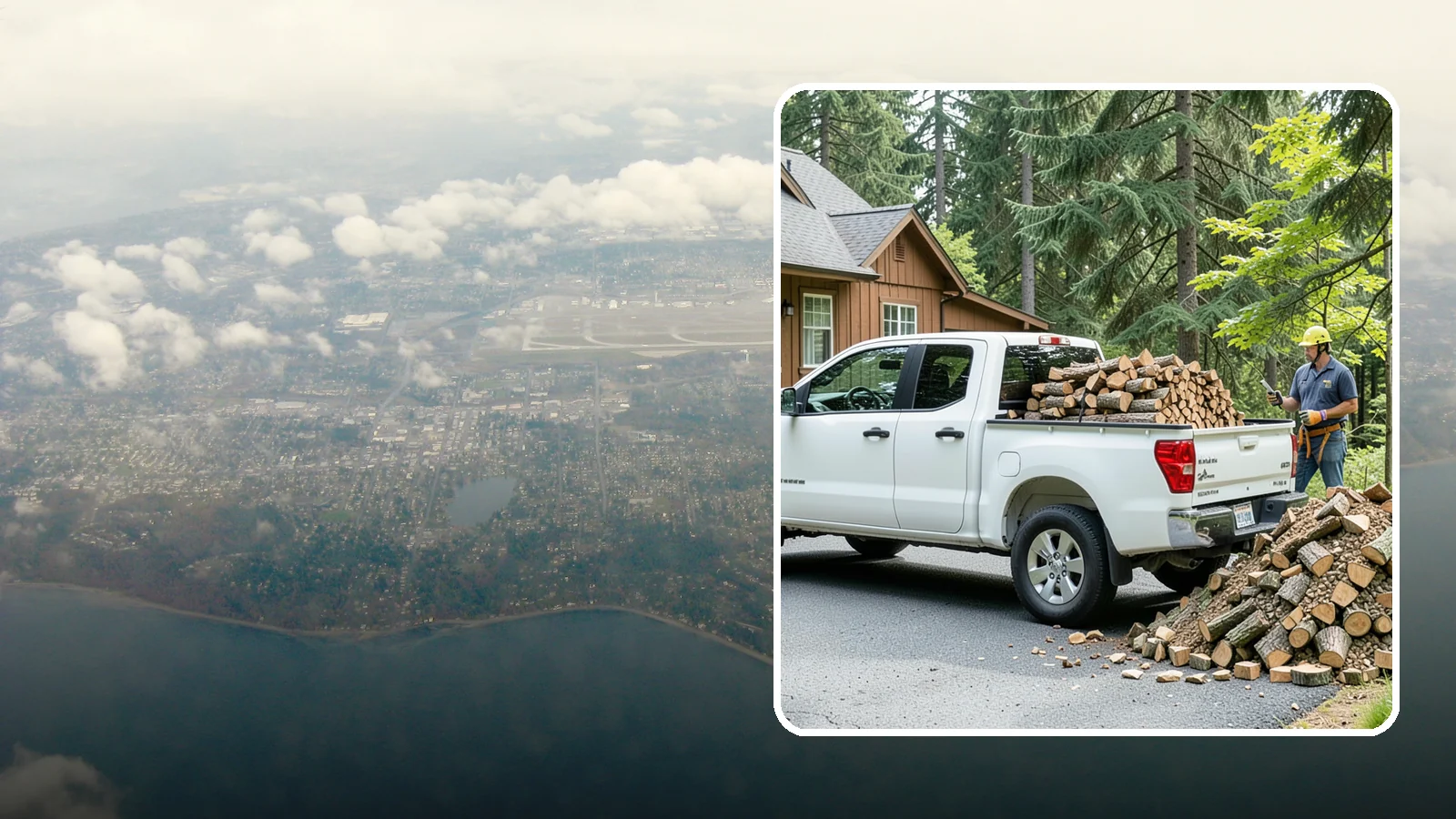 Scheduled Firewood Delivery in Burien, King County, WA - Set a delivery date that fits your calendar and we bring seasoned firewood right on schedule, every time.