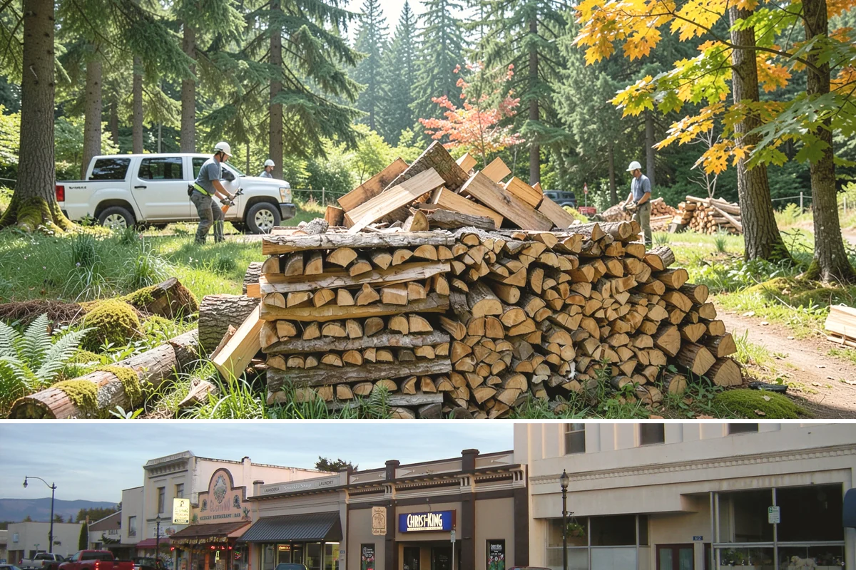 Scheduled Firewood Delivery in Burlington, Skagit County, WA - Schedule your delivery whenever it suits you, and book fall dates early since the heating season fills up fast.