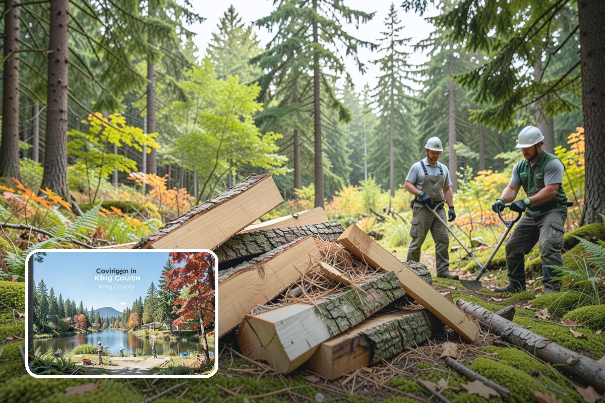 Scheduled Firewood Delivery in Covington, King County, WA - You choose the exact delivery date and window