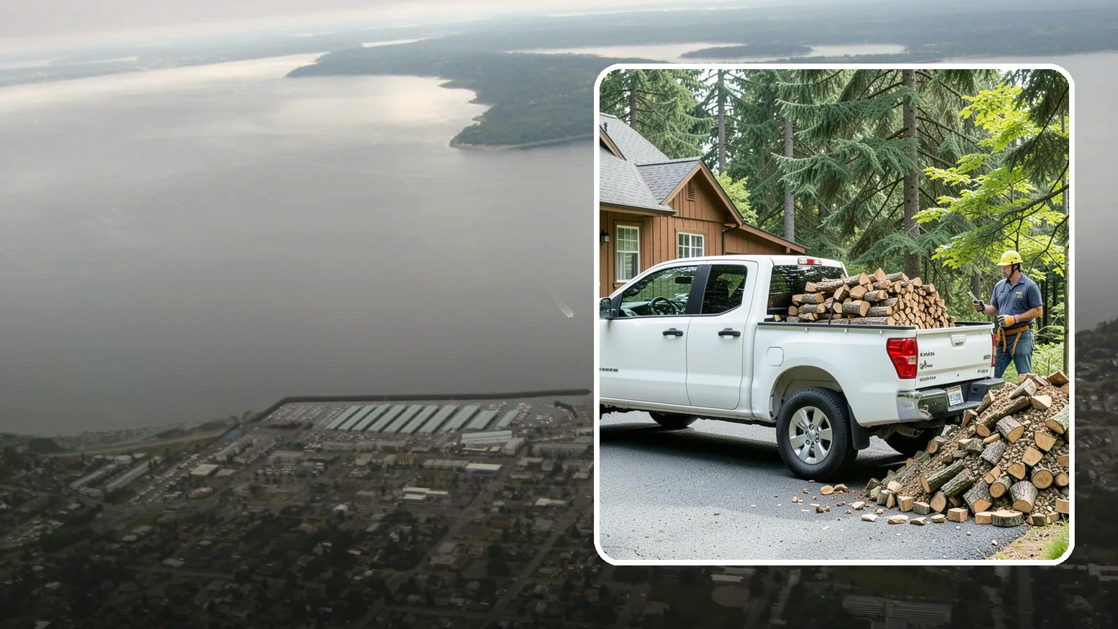 Scheduled Firewood Delivery in Des Moines, King County, WA - Set a delivery date that fits your calendar and we bring seasoned firewood right on schedule, every time.
