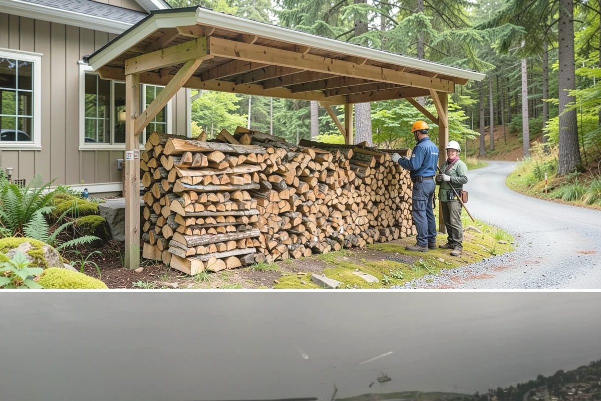 Scheduled Firewood Delivery in Des Moines, King County, WA - Schedule your delivery whenever it suits you, and book fall dates early since the heating season fills up fast.