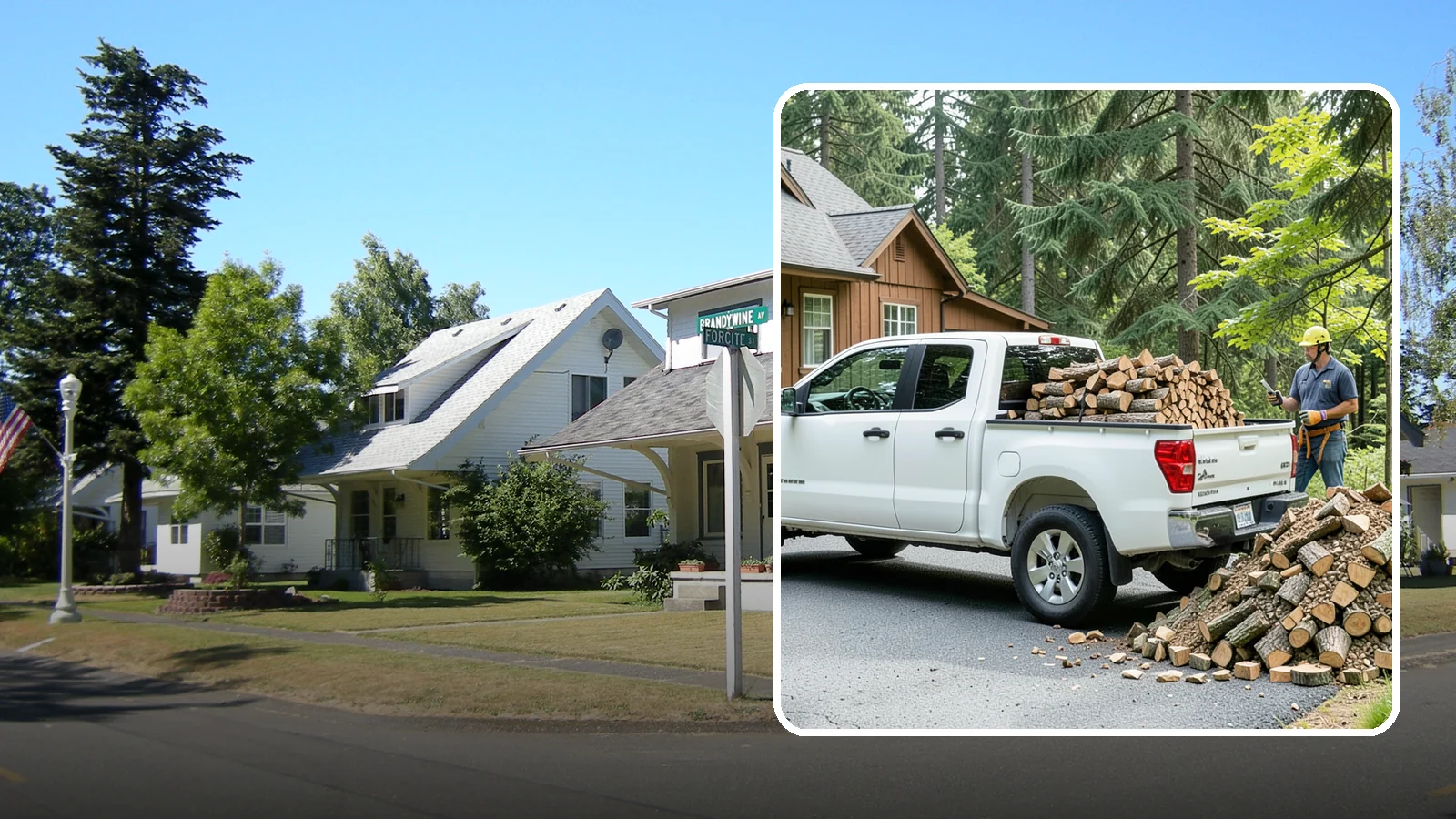 Scheduled Firewood Delivery in DuPont, Pierce County, WA - Set a delivery date that fits your calendar and we bring seasoned firewood right on schedule, every time.