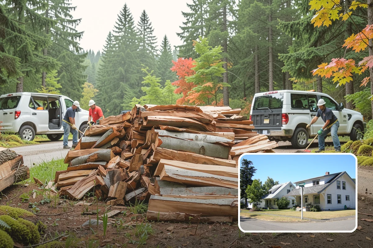 Scheduled Firewood Delivery in DuPont, Pierce County, WA - You choose the exact delivery date and window