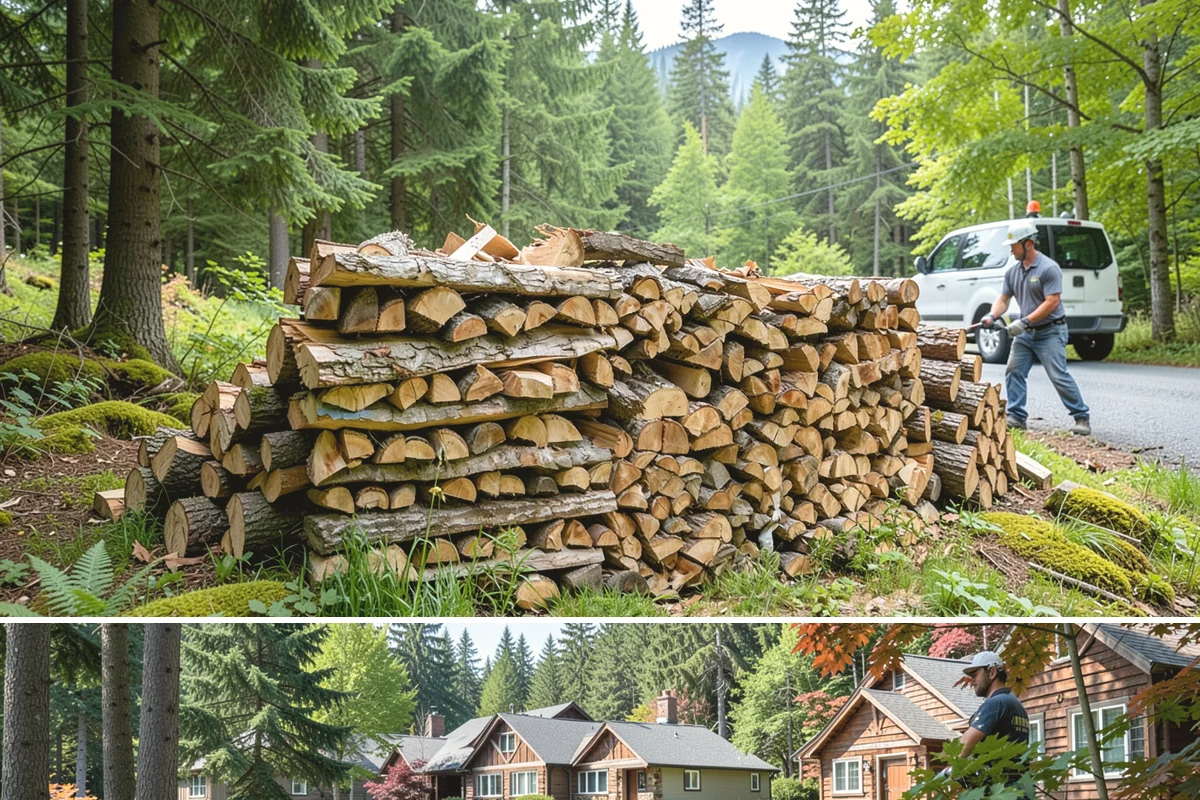 Scheduled Firewood Delivery in Edgewood, Pierce County, WA - Schedule your delivery whenever it suits you, and book fall dates early since the heating season fills up fast.