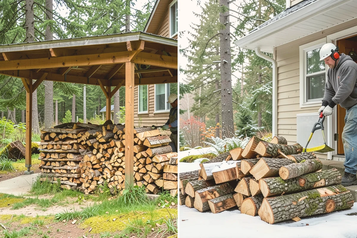 Scheduled Firewood Delivery in Edmonds, Snohomish County, WA - You select your preferred delivery date and window