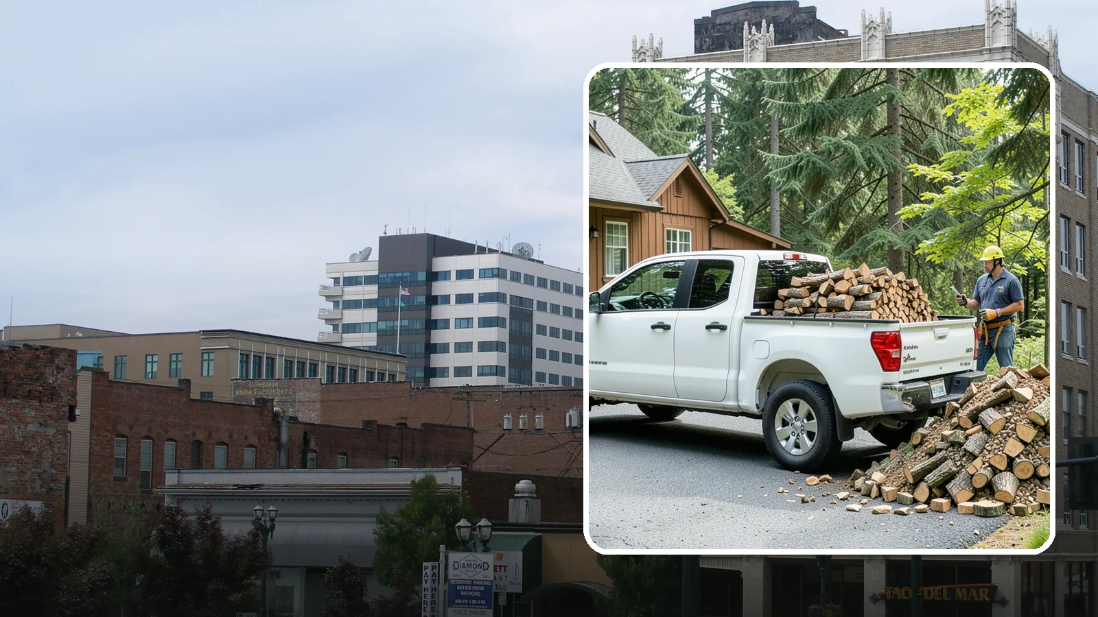 Scheduled Firewood Delivery in Everett, Snohomish County, WA - Set a delivery date that fits your calendar and we bring seasoned firewood right on schedule, every time.