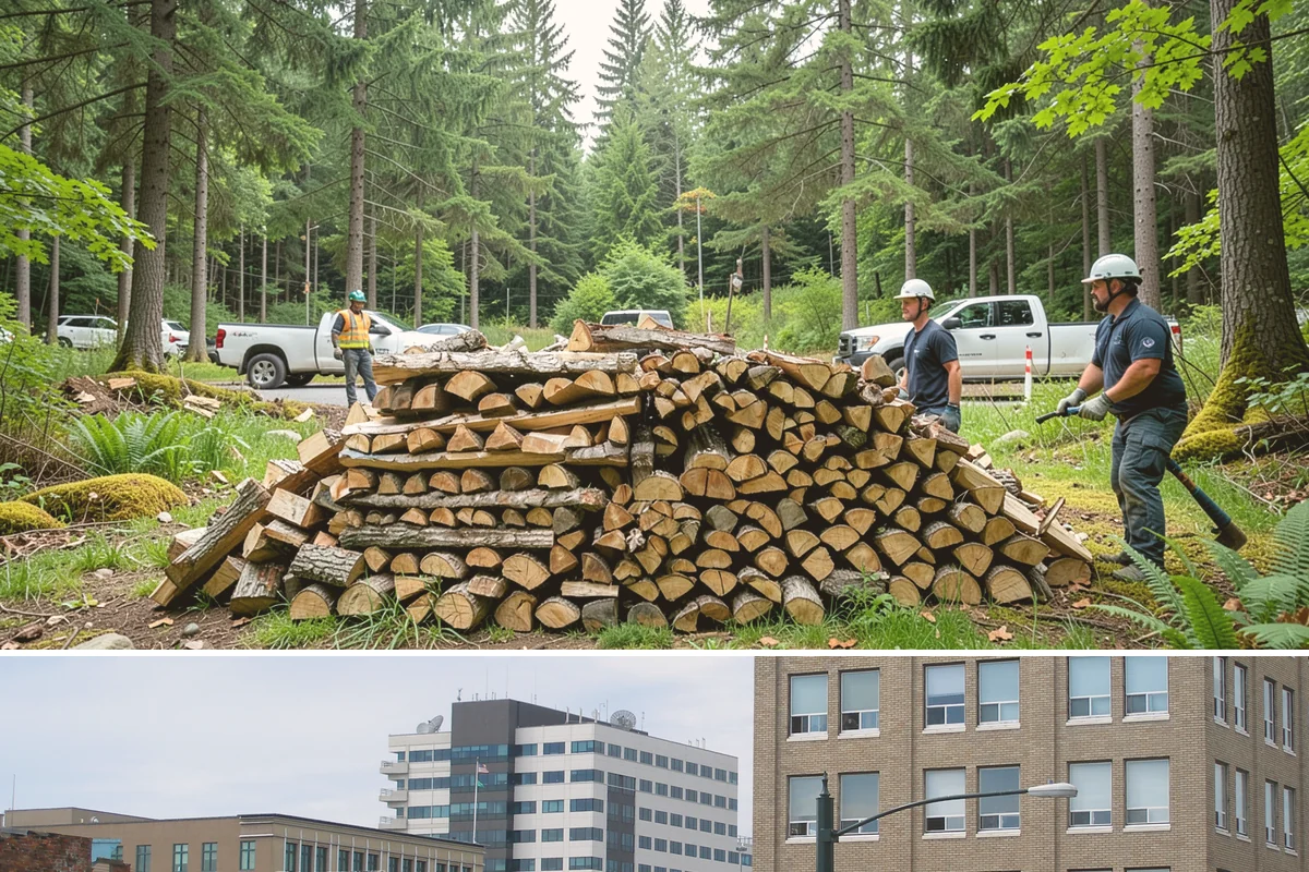 Scheduled Firewood Delivery in Everett, Snohomish County, WA - Schedule your delivery whenever it suits you, and book fall dates early since the heating season fills up fast.