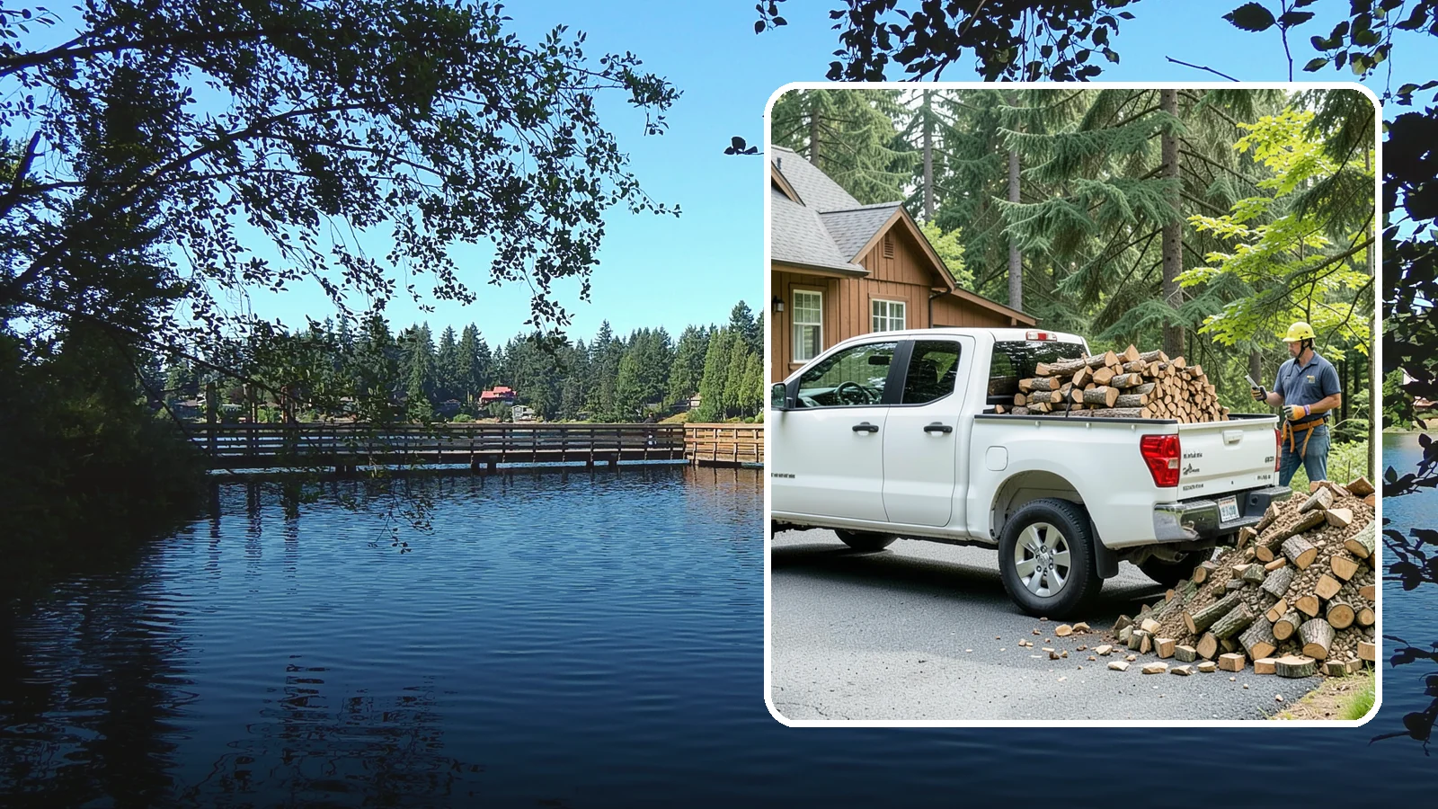 Scheduled Firewood Delivery in Federal Way, King County, WA - Set a delivery date that fits your calendar and we bring seasoned firewood right on schedule, every time.