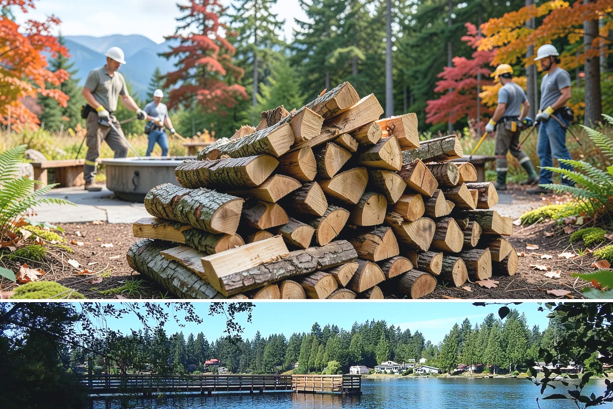 Scheduled Firewood Delivery in Federal Way, King County, WA - Schedule your delivery whenever it suits you, and book fall dates early since the heating season fills up fast.