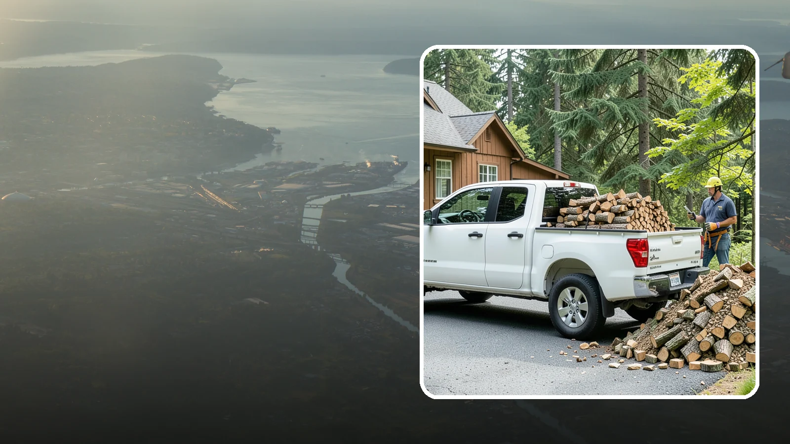 Scheduled Firewood Delivery in Fife, Pierce County, WA - Set a delivery date that fits your calendar and we bring seasoned firewood right on schedule, every time.