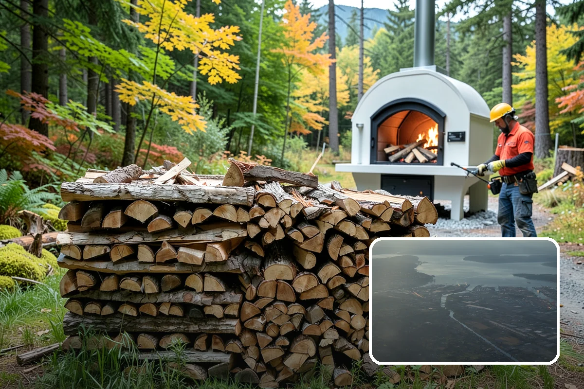 Scheduled Firewood Delivery in Fife, Pierce County, WA - You choose the exact delivery date and window