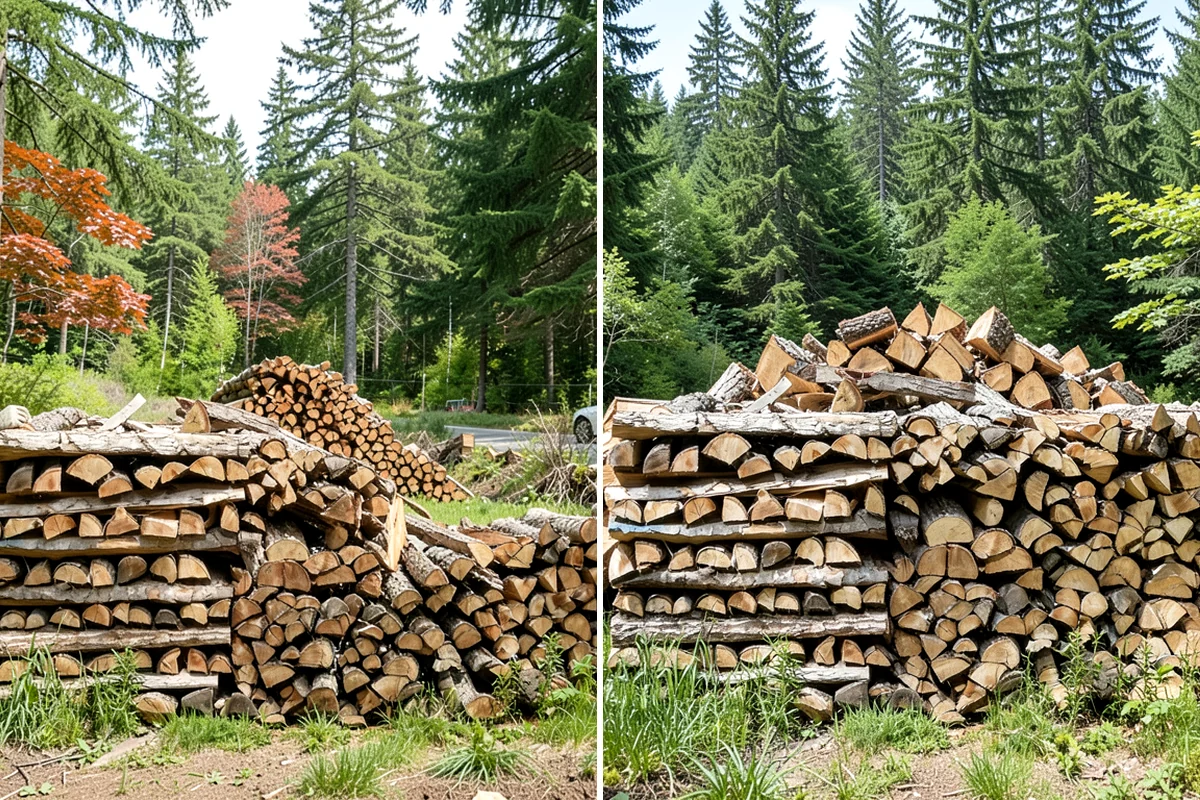 Scheduled Firewood Delivery in Hunts Point, King County, WA - You select your preferred delivery date and window