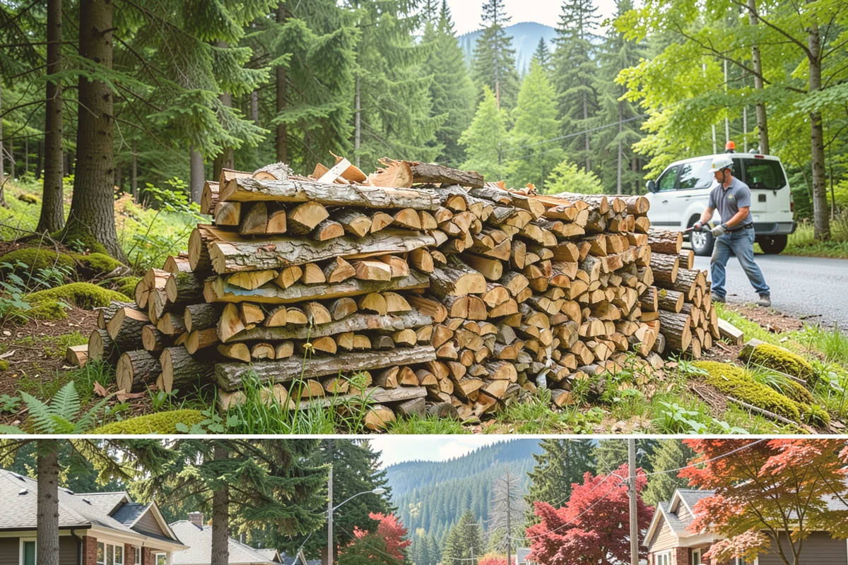 Scheduled Firewood Delivery in Hunts Point, King County, WA - Schedule your delivery whenever it suits you, and book fall dates early since the heating season fills up fast.