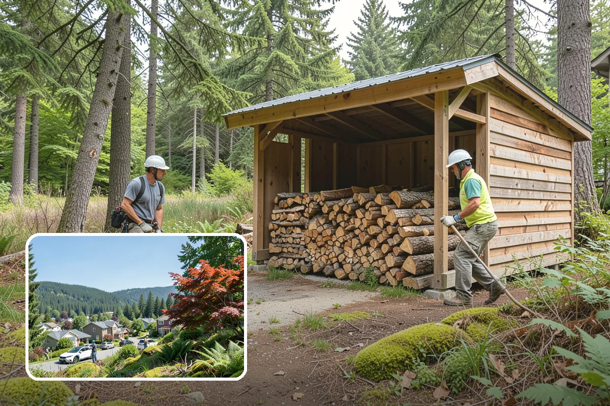 Scheduled Firewood Delivery in Index, Snohomish County, WA - You choose the exact delivery date and window