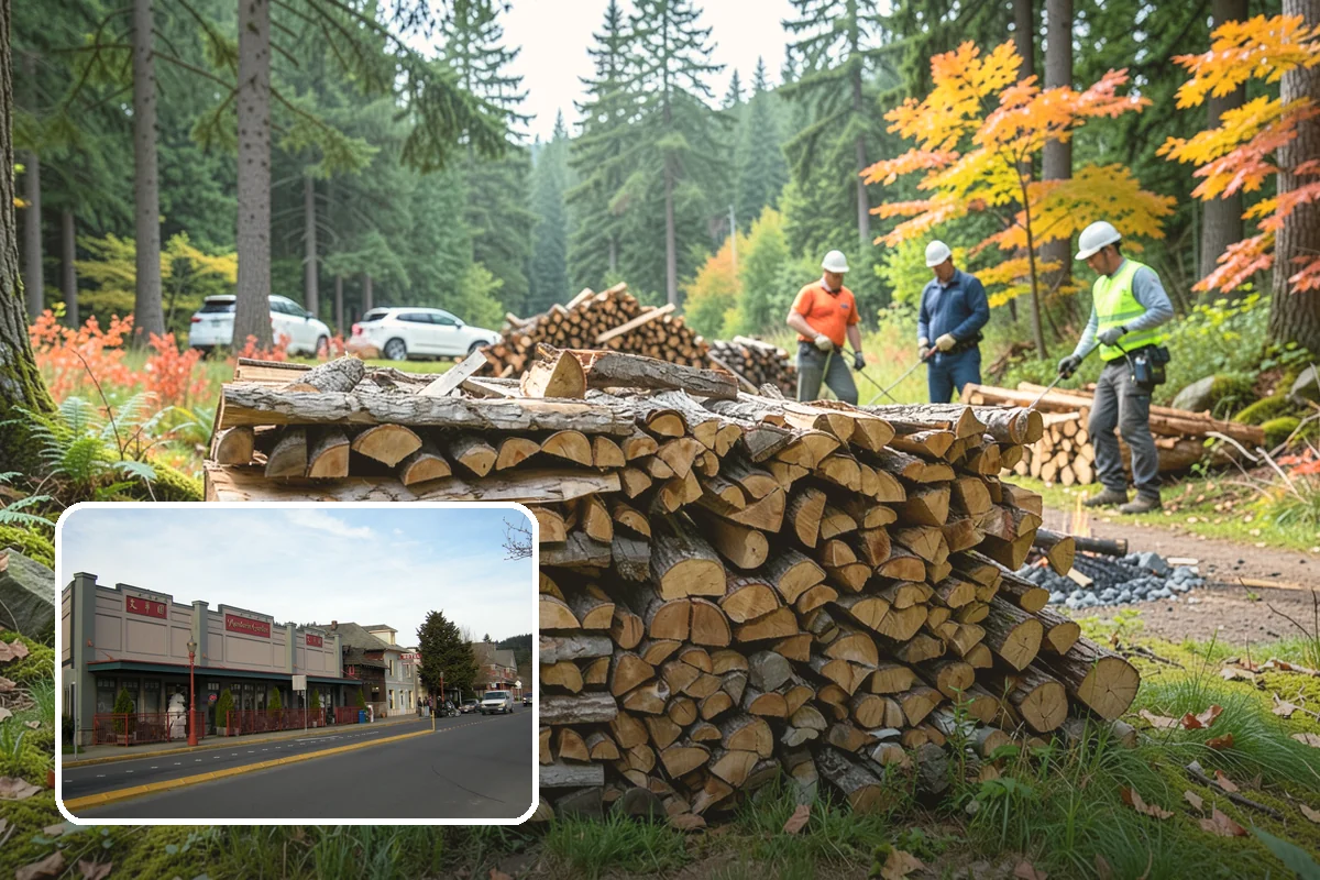 Scheduled Firewood Delivery in Issaquah, King County, WA - You choose the exact delivery date and window