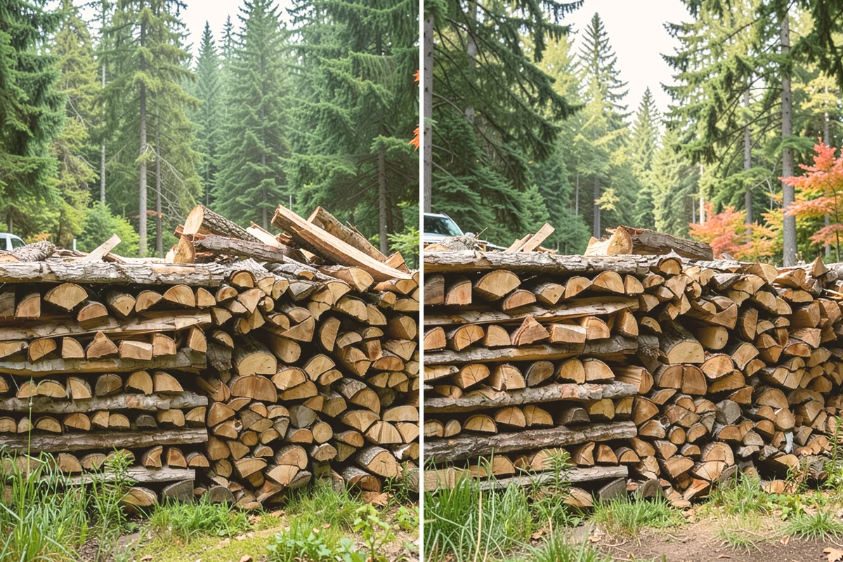 Scheduled Firewood Delivery in Kent, King County, WA - You select your preferred delivery date and window
