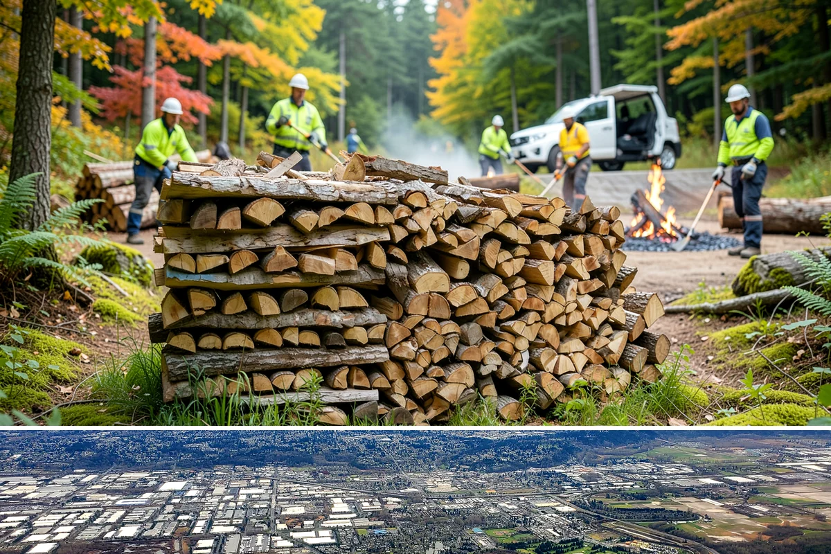 Scheduled Firewood Delivery in Kent, King County, WA - Schedule your delivery whenever it suits you, and book fall dates early since the heating season fills up fast.
