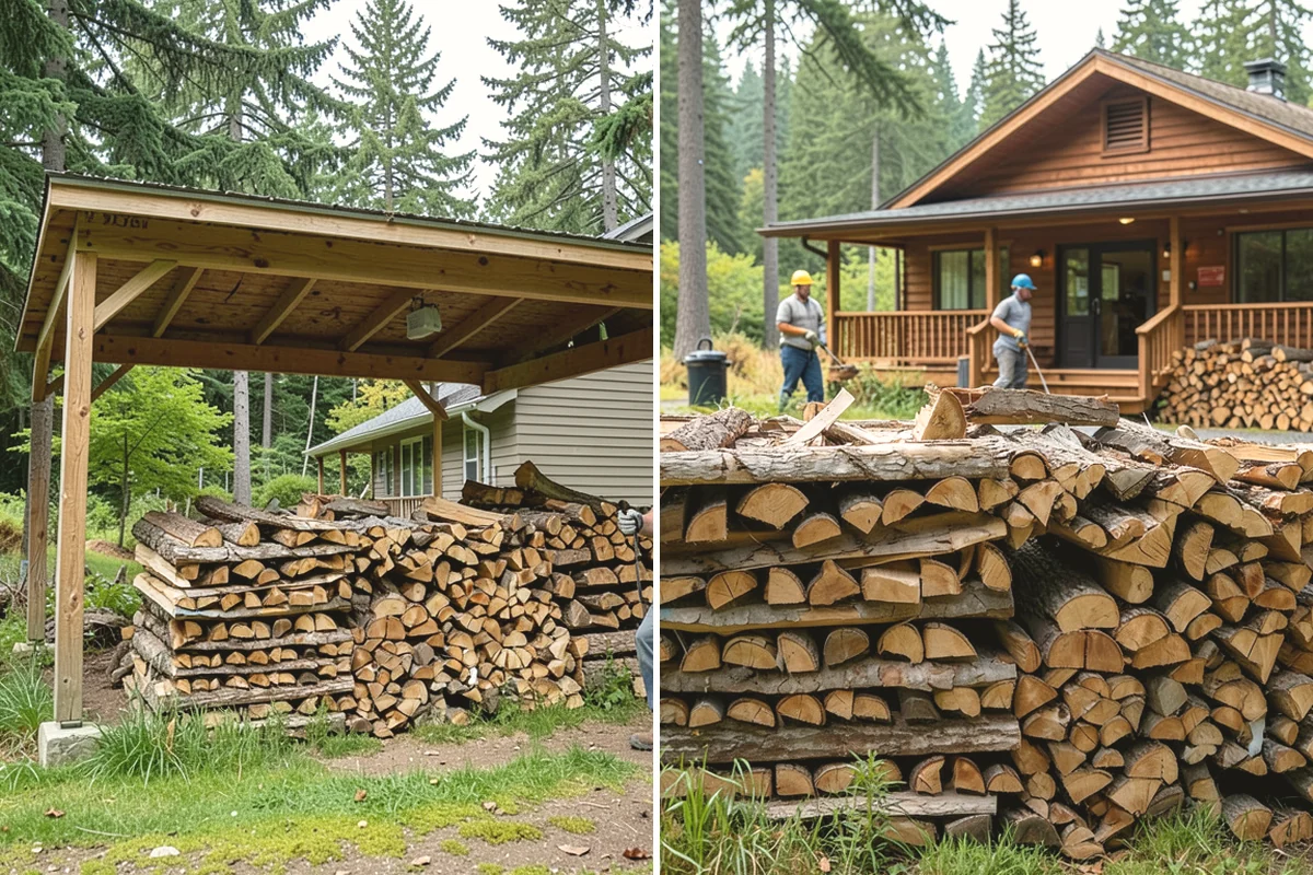 Scheduled Firewood Delivery in La Conner, Skagit County, WA - You select your preferred delivery date and window