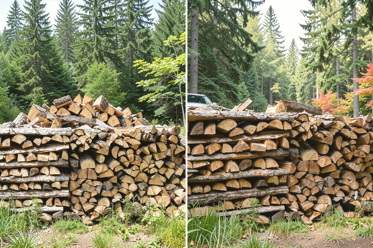 Scheduled Firewood Delivery in Lake Stevens, Snohomish County, WA - You select your preferred delivery date and window
