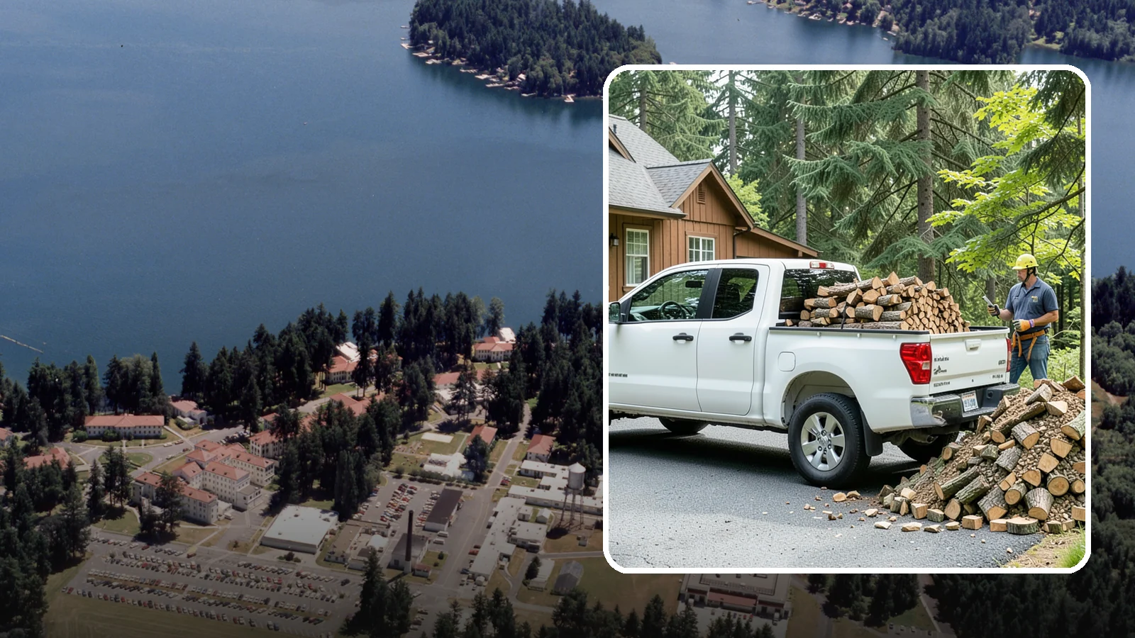 Scheduled Firewood Delivery in Lakewood, Pierce County, WA - Set a delivery date that fits your calendar and we bring seasoned firewood right on schedule, every time.