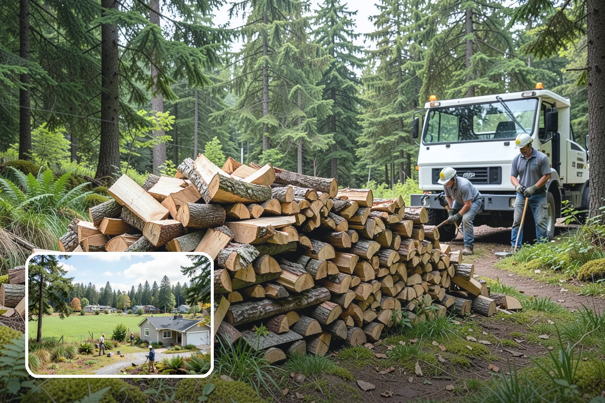 Scheduled Firewood Delivery in Lyman, WA - You choose the exact delivery date and window