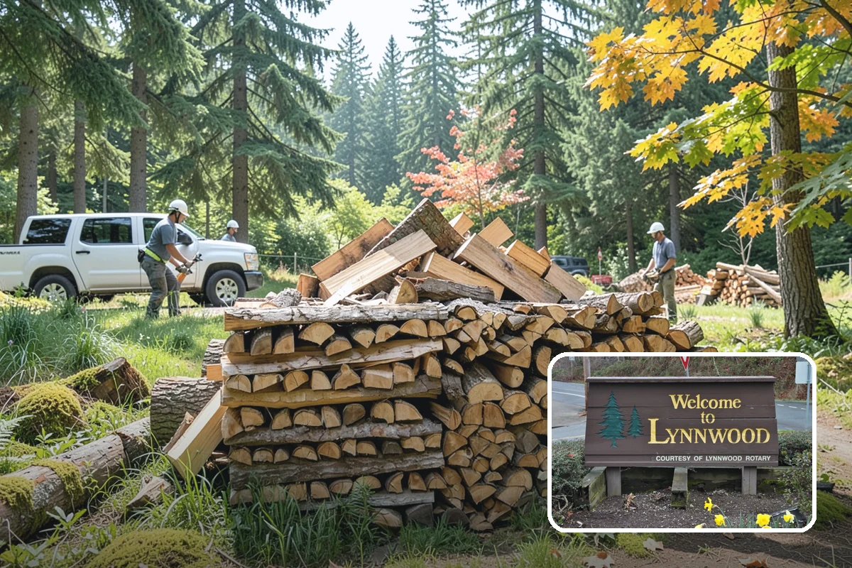 Scheduled Firewood Delivery in Lynnwood, Snohomish County, WA - You choose the exact delivery date and window