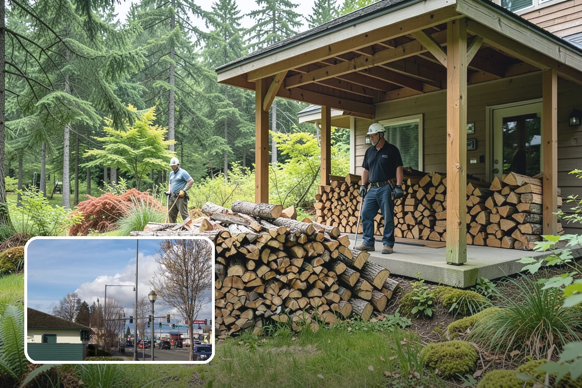 Scheduled Firewood Delivery in Marysville, Snohomish County, WA - You choose the exact delivery date and window