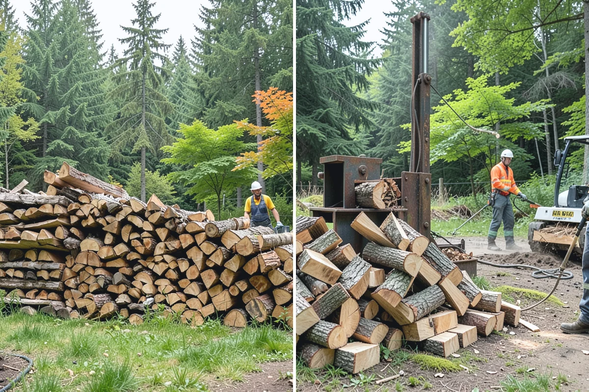Scheduled Firewood Delivery in Marysville, Snohomish County, WA - You select your preferred delivery date and window