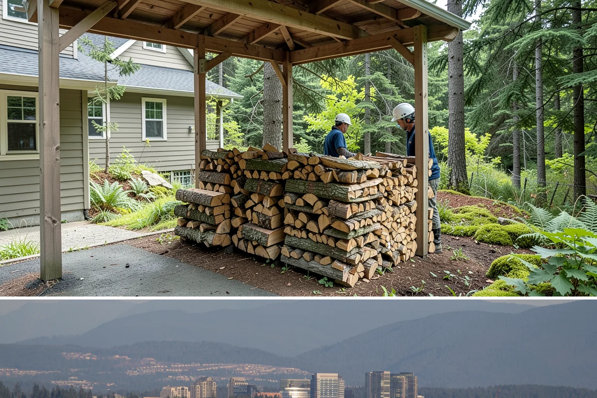 Scheduled Firewood Delivery in Medina, King County, WA - Schedule your delivery whenever it suits you, and book fall dates early since the heating season fills up fast.