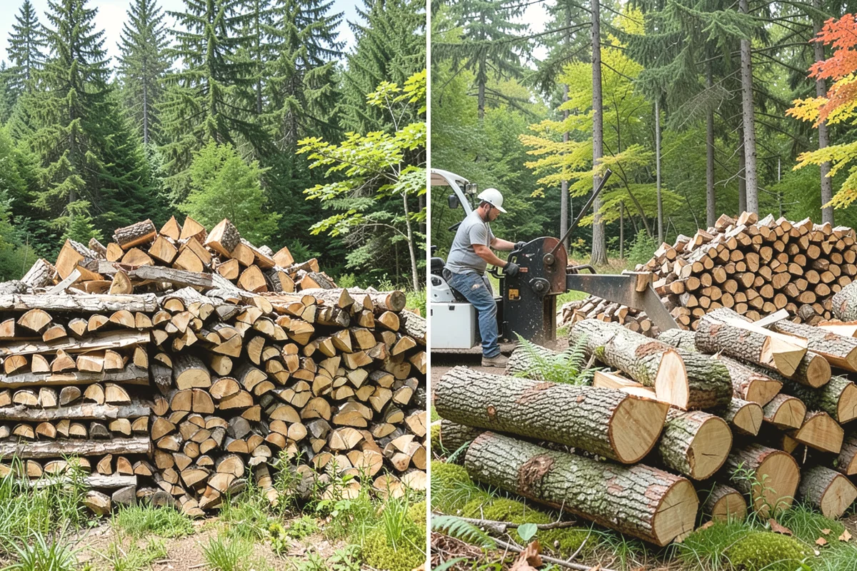 Scheduled Firewood Delivery in Mill Creek, Snohomish County, WA - You select your preferred delivery date and window