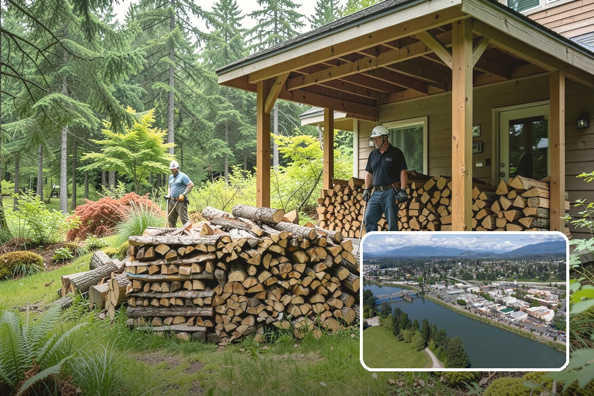 Scheduled Firewood Delivery in Mount Vernon, WA - You choose the exact delivery date and window