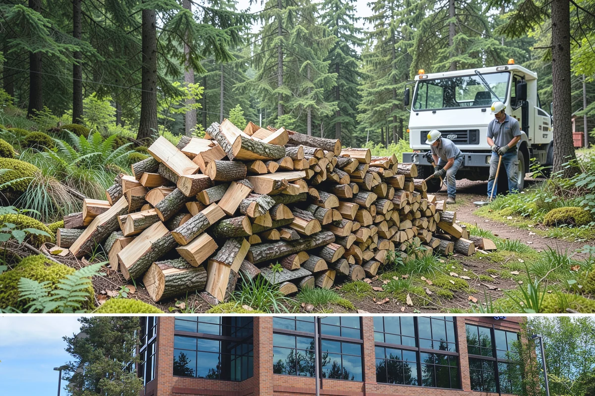 Scheduled Firewood Delivery in Mountlake Terrace, Snohomish County, WA - Schedule your delivery whenever it suits you, and book fall dates early since the heating season fills up fast.