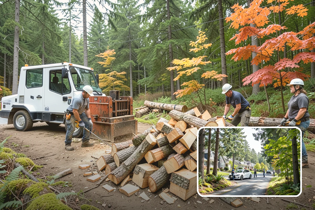 Scheduled Firewood Delivery in Normandy Park, King County, WA - You choose the exact delivery date and window