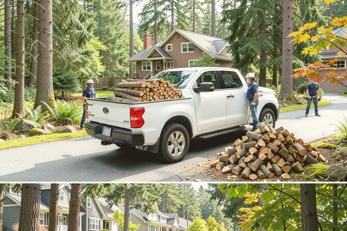 Scheduled Firewood Delivery in Normandy Park, King County, WA - Schedule your delivery whenever it suits you, and book fall dates early since the heating season fills up fast.