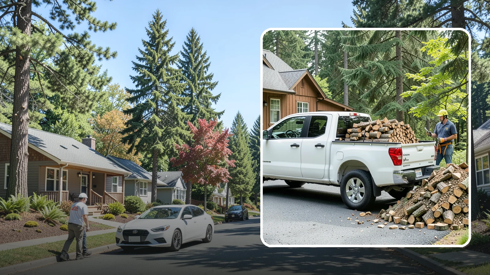 Scheduled Firewood Delivery in Orting, Pierce County, WA - Set a delivery date that fits your calendar and we bring seasoned firewood right on schedule, every time.