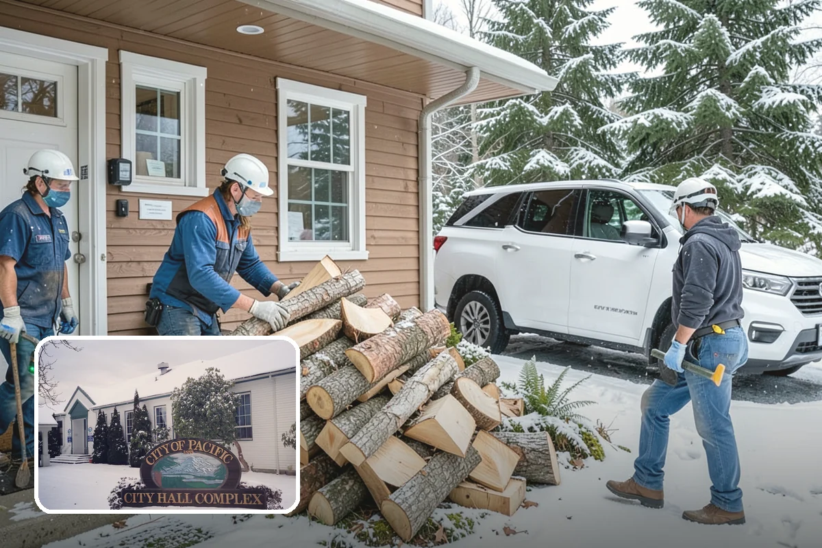 Scheduled Firewood Delivery in Pacific, King County, WA - You choose the exact delivery date and window