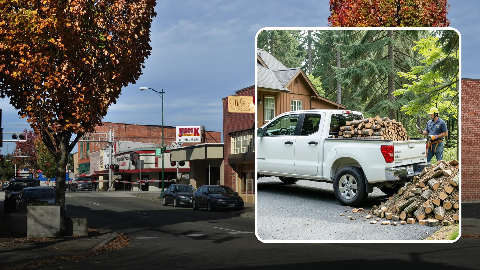 Scheduled Firewood Delivery in Puyallup, Pierce County, WA - Set a delivery date that fits your calendar and we bring seasoned firewood right on schedule, every time.