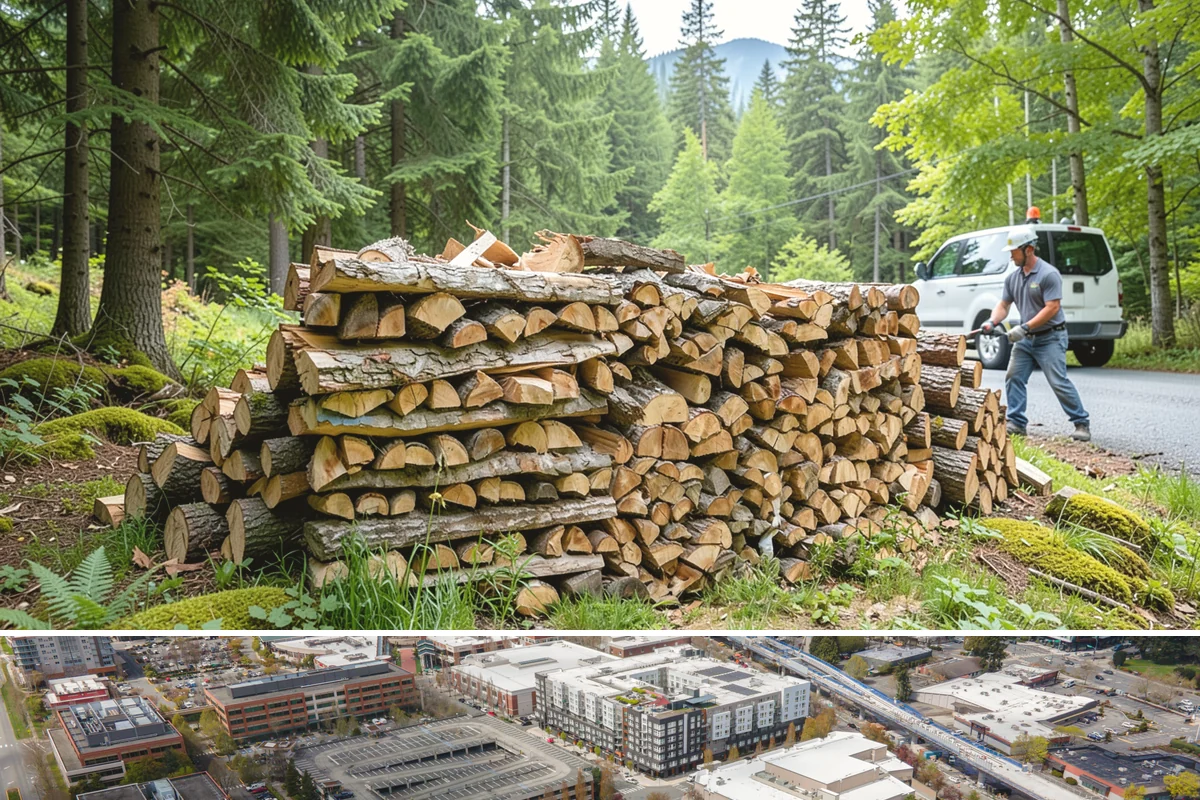 Scheduled Firewood Delivery in Redmond, King County, WA - Schedule your delivery whenever it suits you, and book fall dates early since the heating season fills up fast.