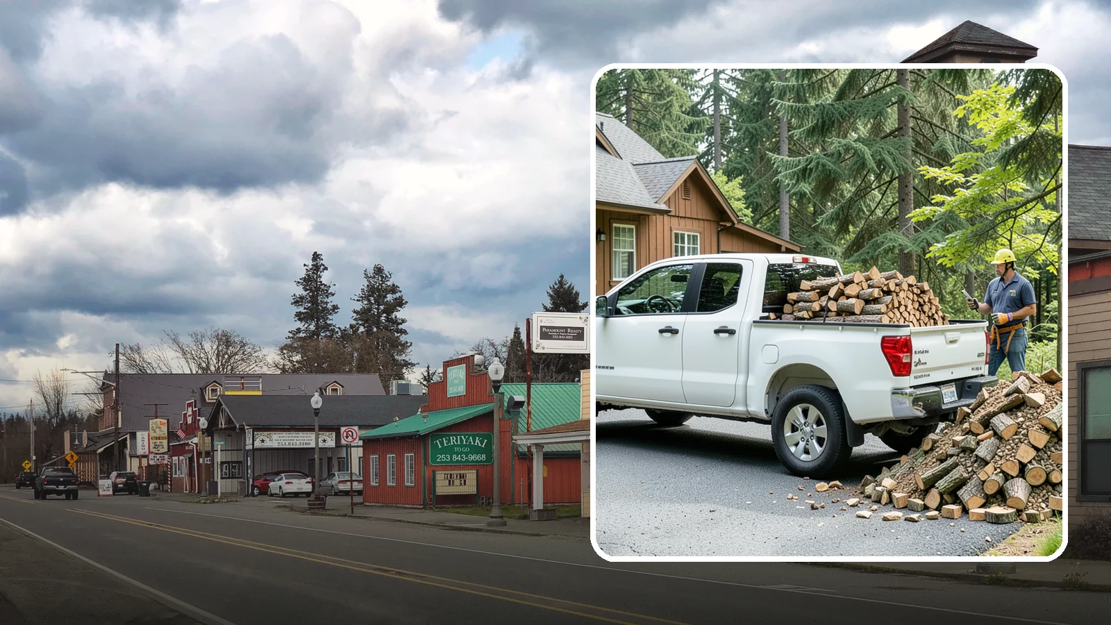 Scheduled Firewood Delivery in Roy, Pierce County, WA - Set a delivery date that fits your calendar and we bring seasoned firewood right on schedule, every time.