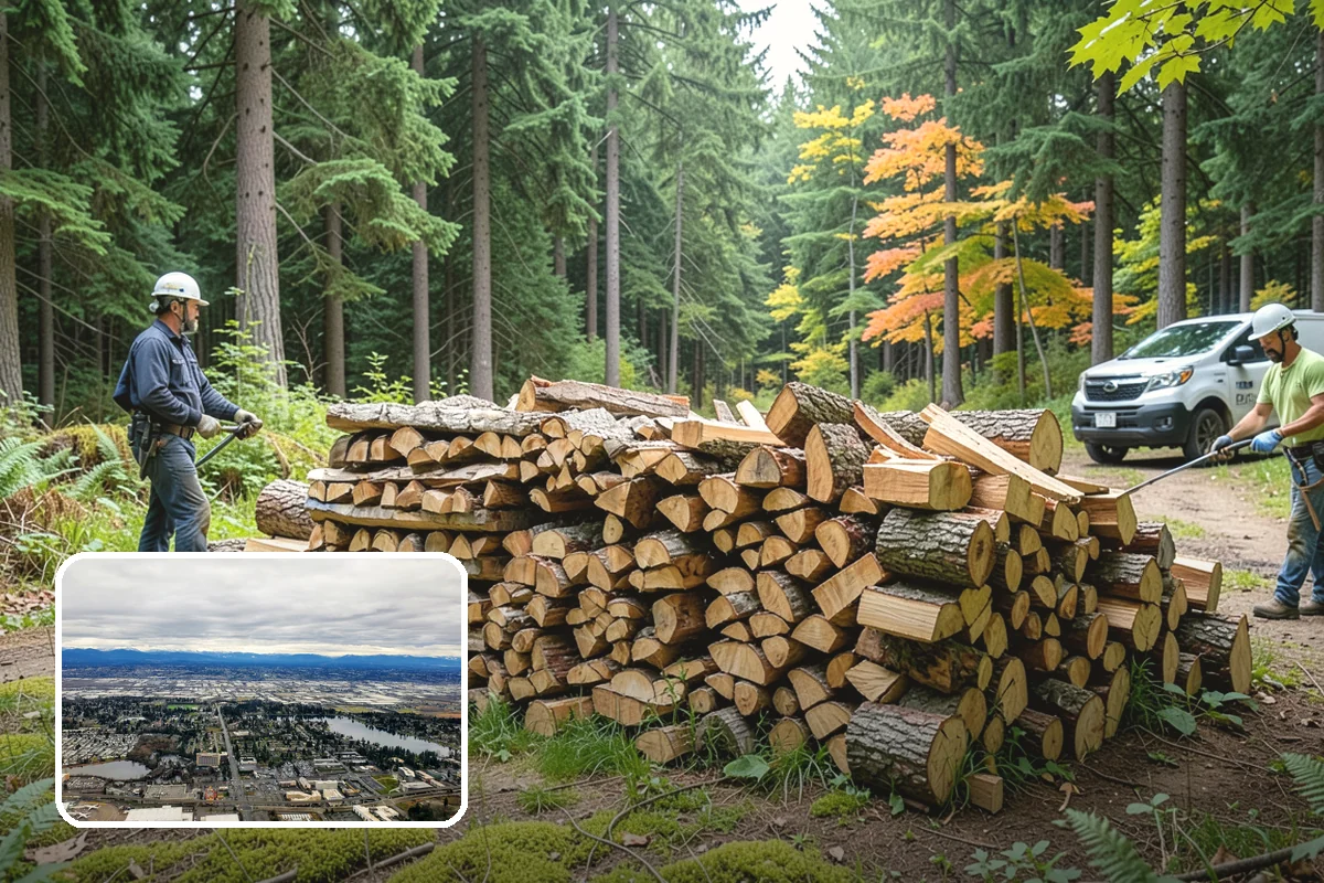 Scheduled Firewood Delivery in SeaTac, WA - You choose the exact delivery date and window