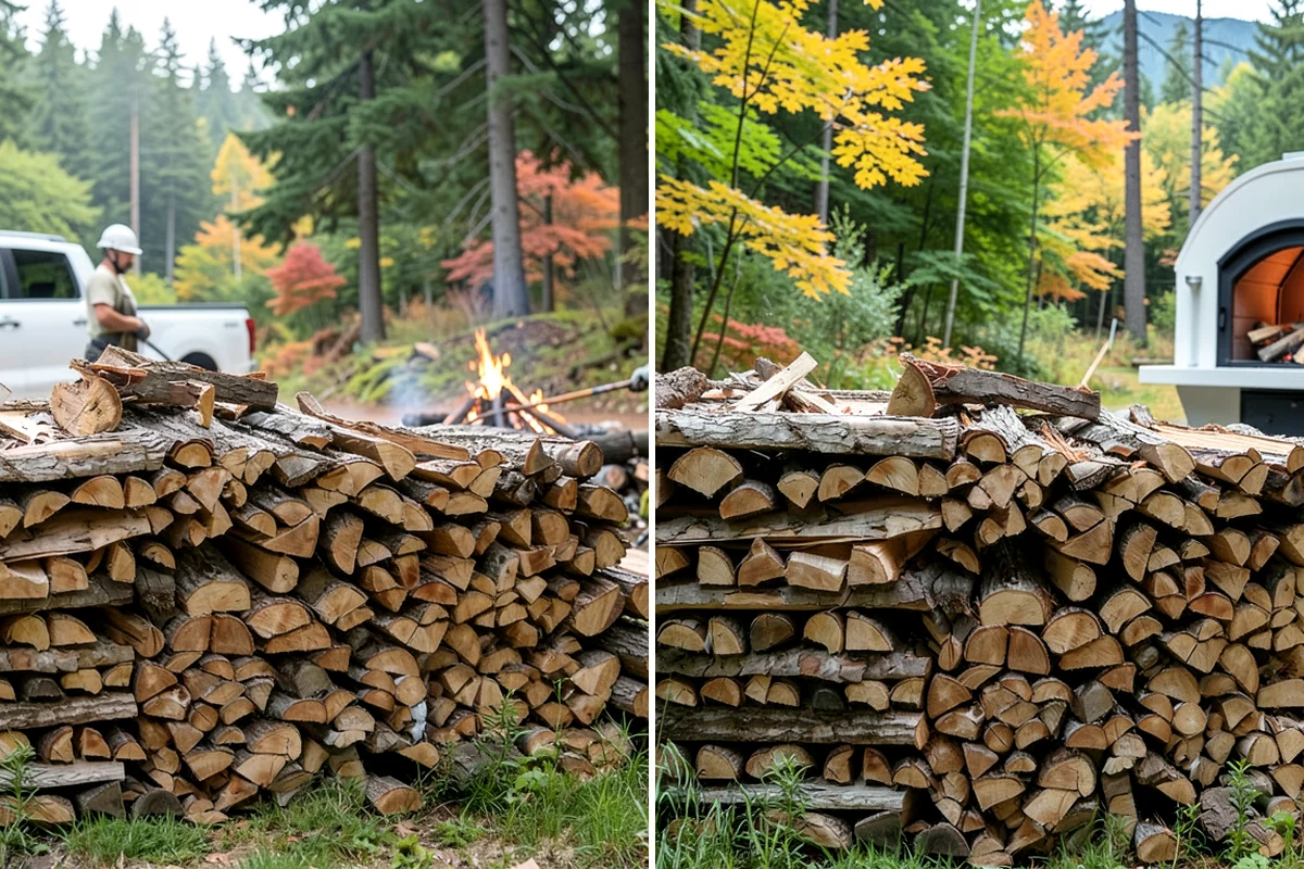 Scheduled Firewood Delivery in Sedro-Woolley, Skagit County, WA - You select your preferred delivery date and window