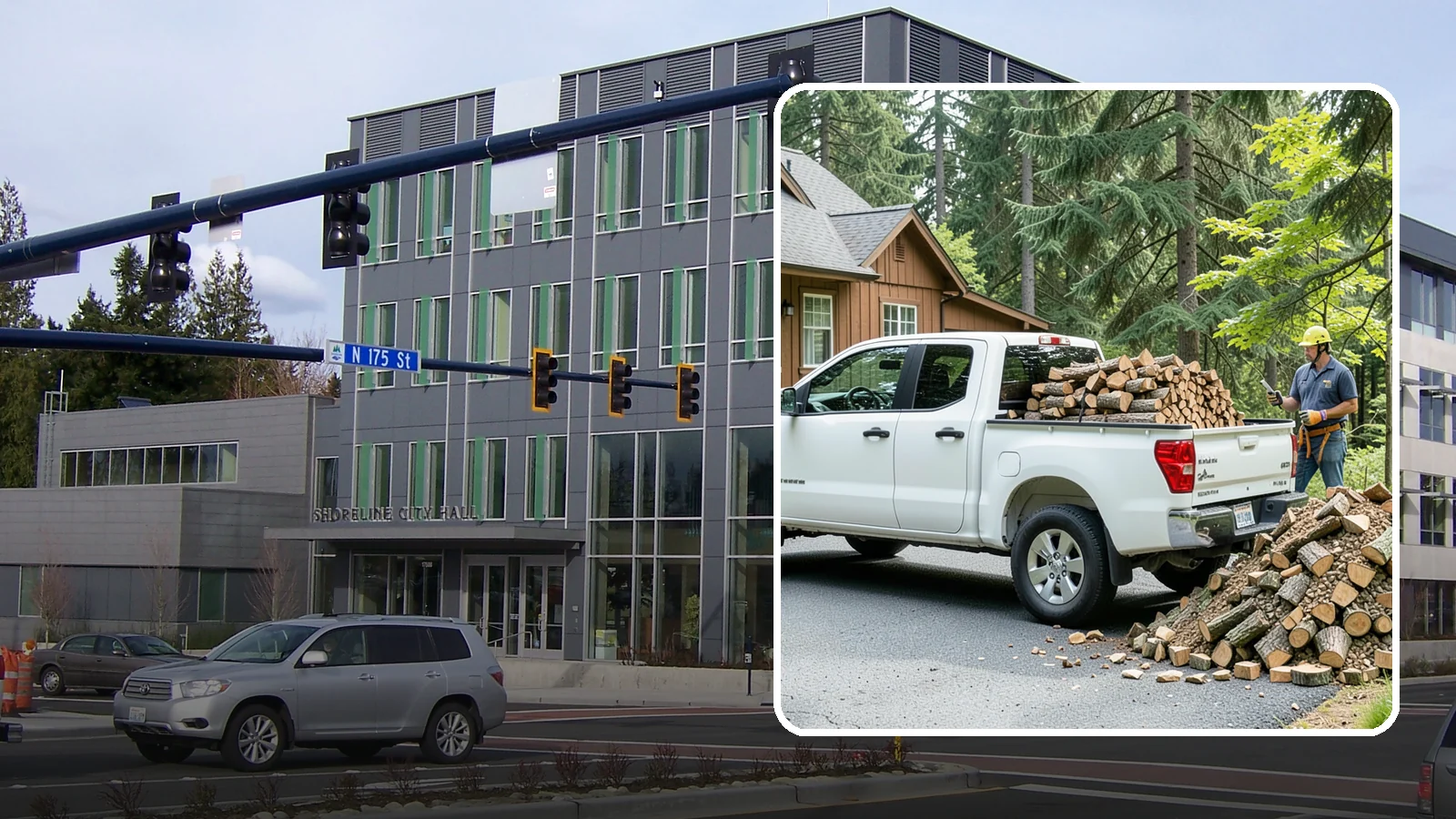 Scheduled Firewood Delivery in Shoreline, King County, WA - Set a delivery date that fits your calendar and we bring seasoned firewood right on schedule, every time.