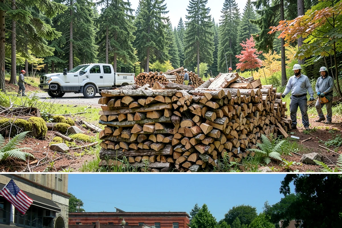 Scheduled Firewood Delivery in Snohomish, Snohomish County, WA - Schedule your delivery whenever it suits you, and book fall dates early since the heating season fills up fast.