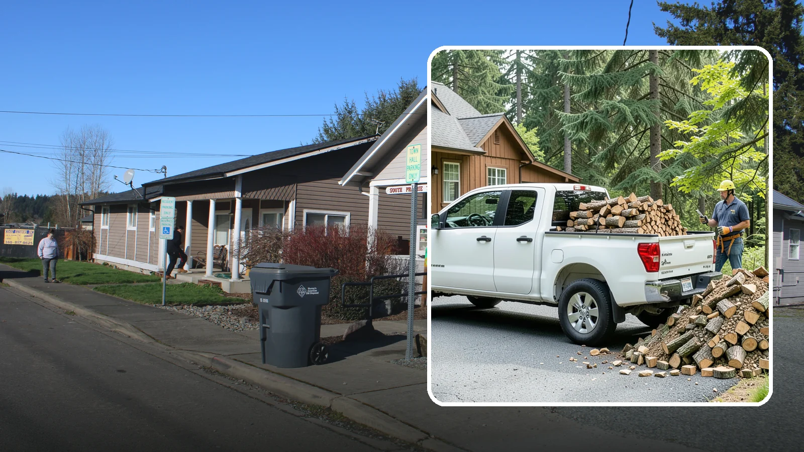 Scheduled Firewood Delivery in South Prairie, Pierce County, WA - Set a delivery date that fits your calendar and we bring seasoned firewood right on schedule, every time.