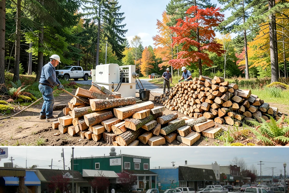 Scheduled Firewood Delivery in Stanwood, Snohomish County, WA - Schedule your delivery whenever it suits you, and book fall dates early since the heating season fills up fast.