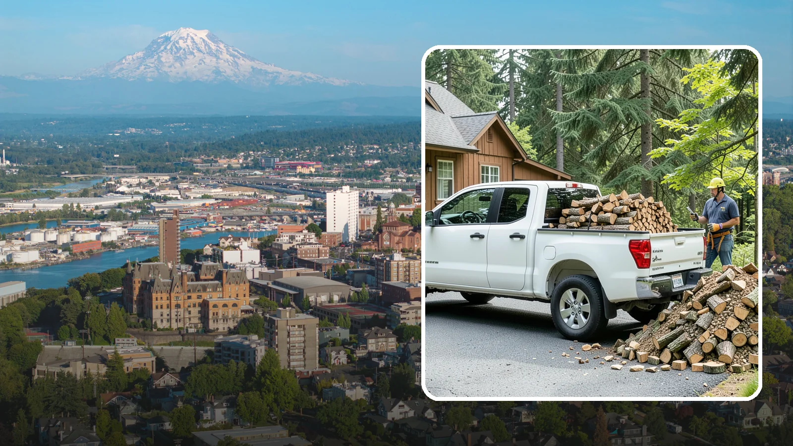Scheduled Firewood Delivery in Tacoma, Pierce County, WA - Set a delivery date that fits your calendar and we bring seasoned firewood right on schedule, every time.