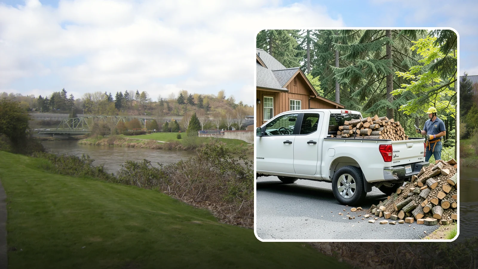 Scheduled Firewood Delivery in Tukwila, King County, WA - Set a delivery date that fits your calendar and we bring seasoned firewood right on schedule, every time.