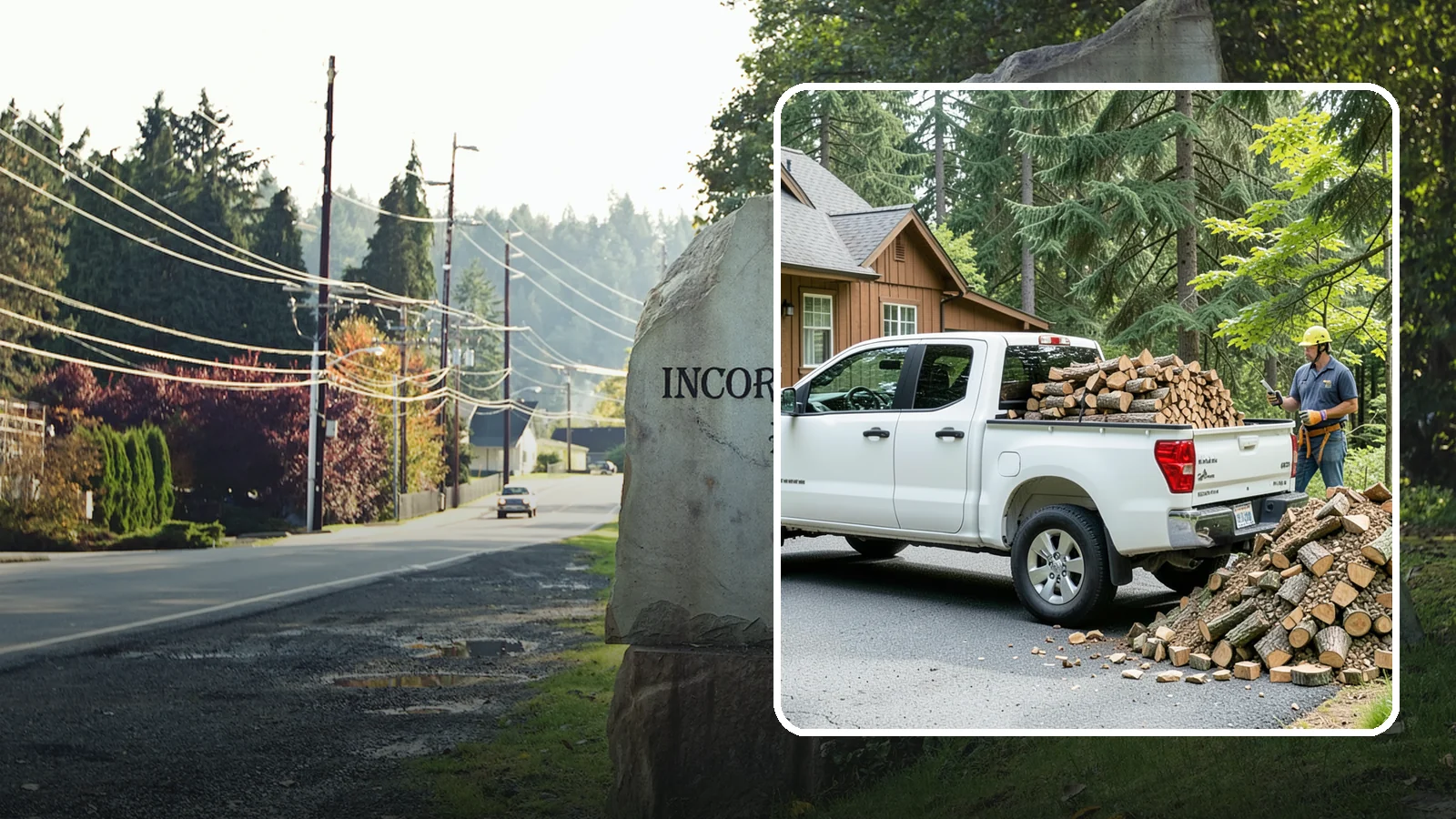 Scheduled Firewood Delivery in Wilkeson, Pierce County, WA - Set a delivery date that fits your calendar and we bring seasoned firewood right on schedule, every time.