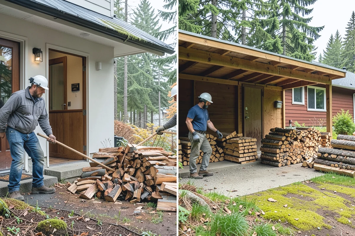 Scheduled Firewood Delivery in Wilkeson, Pierce County, WA - You select your preferred delivery date and window